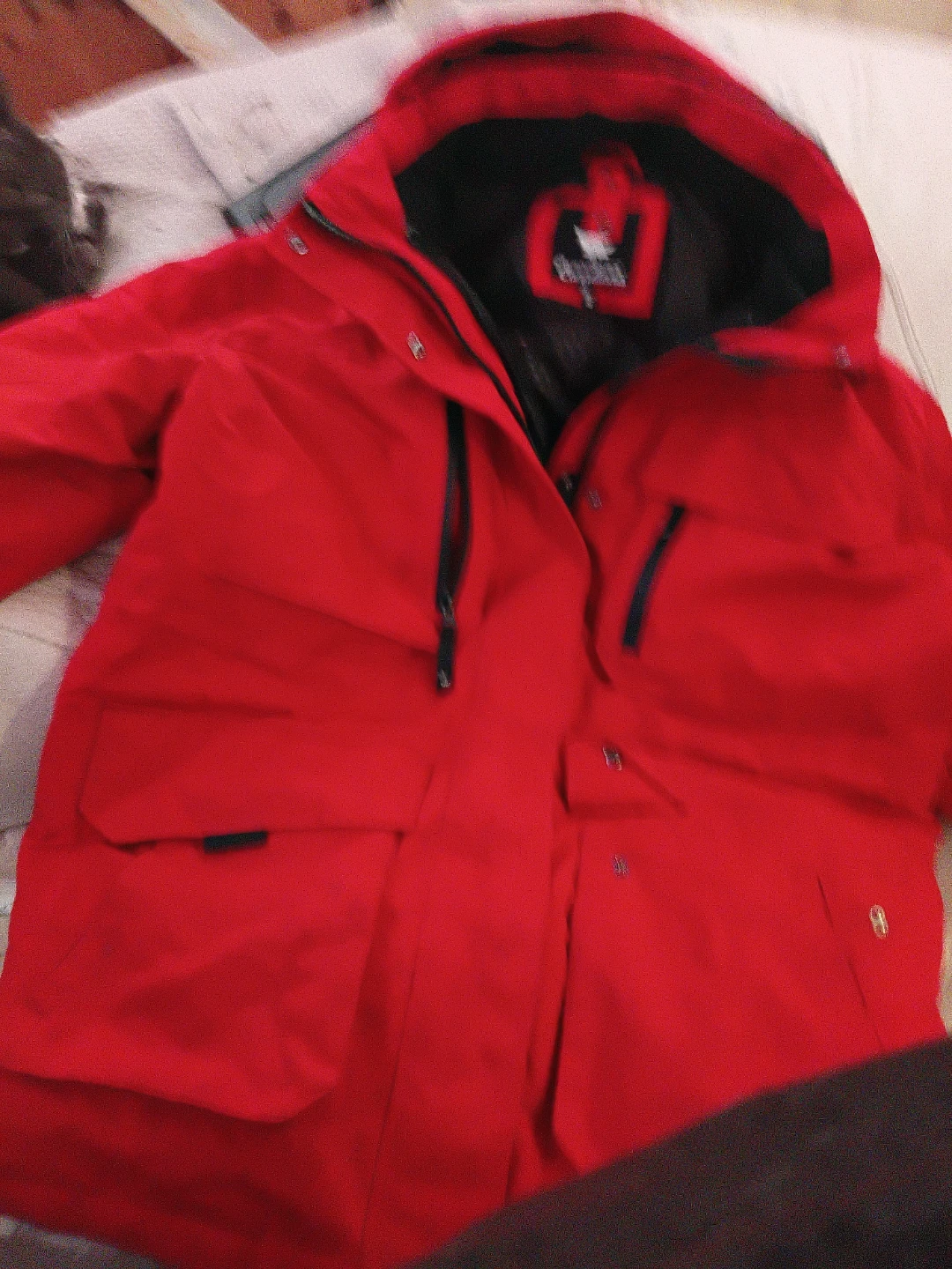 Red Canadiana Winter Parka - photo 2