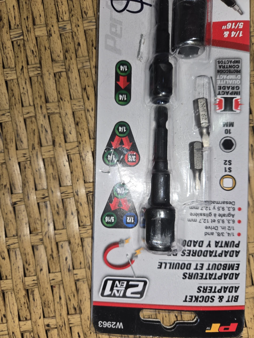 Performance Tool 2-in-1 Bit & Socket Adapters - photo 3