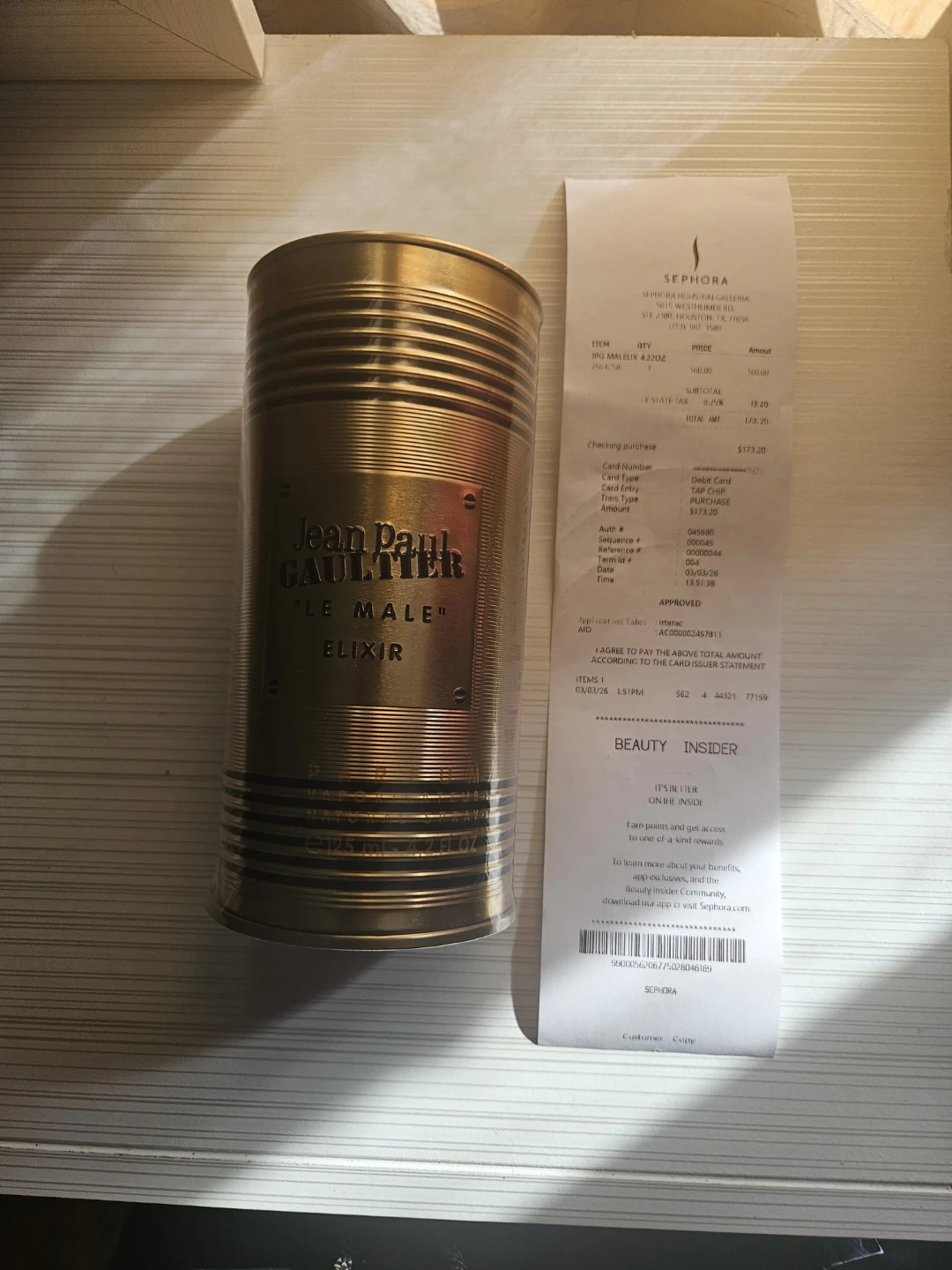 Jean Paul Gaultier Le Male Elixir Eau de Parfum 125ml