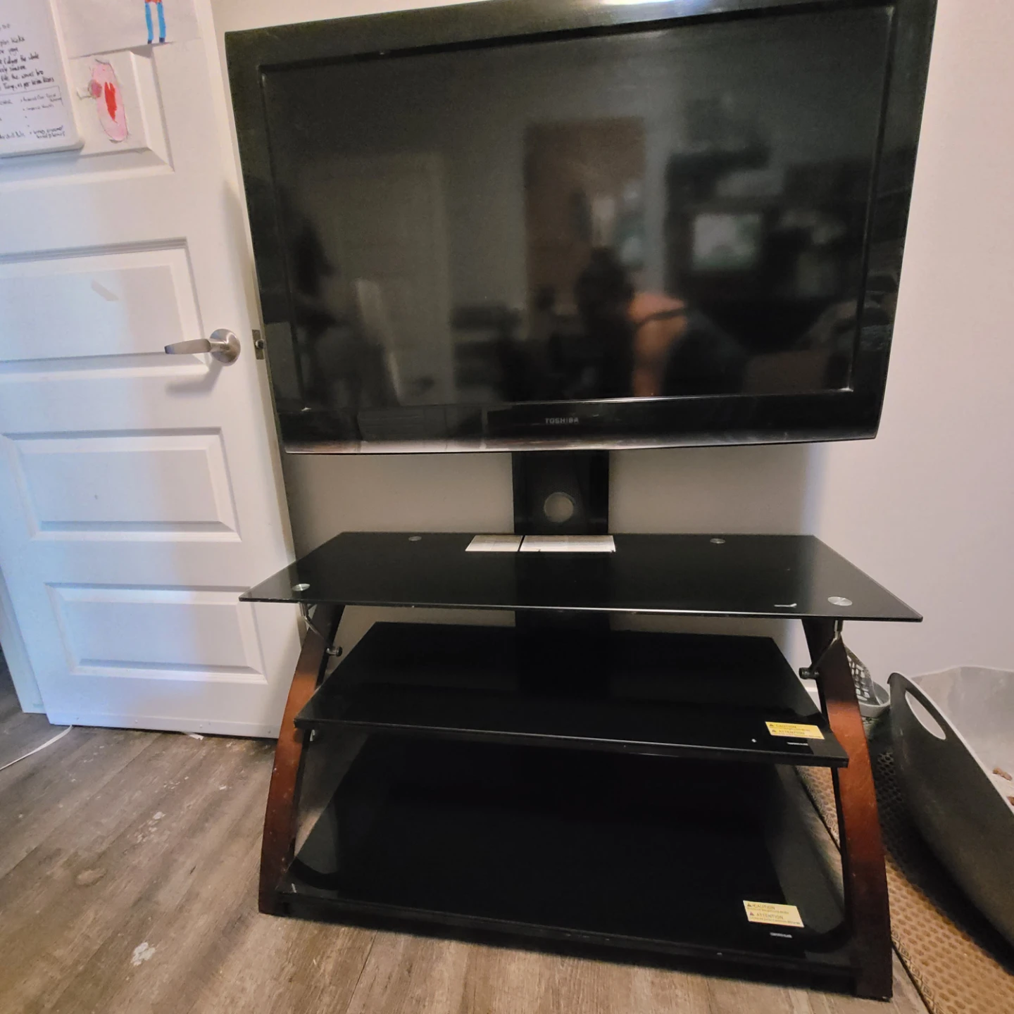 Toshiba Flat Screen TV with stand