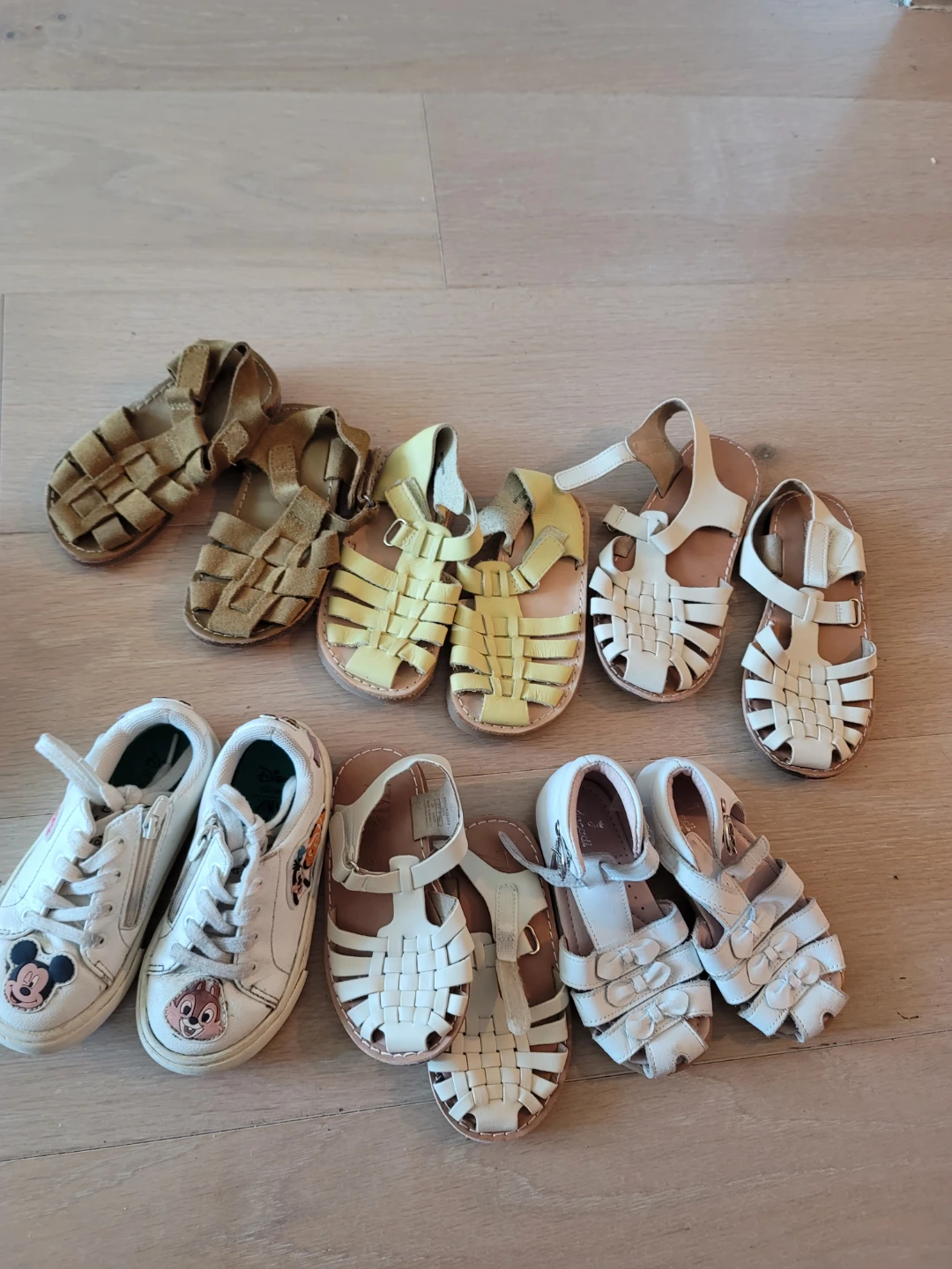 Bundle of Kids' Sandals and Sneakers 22-24