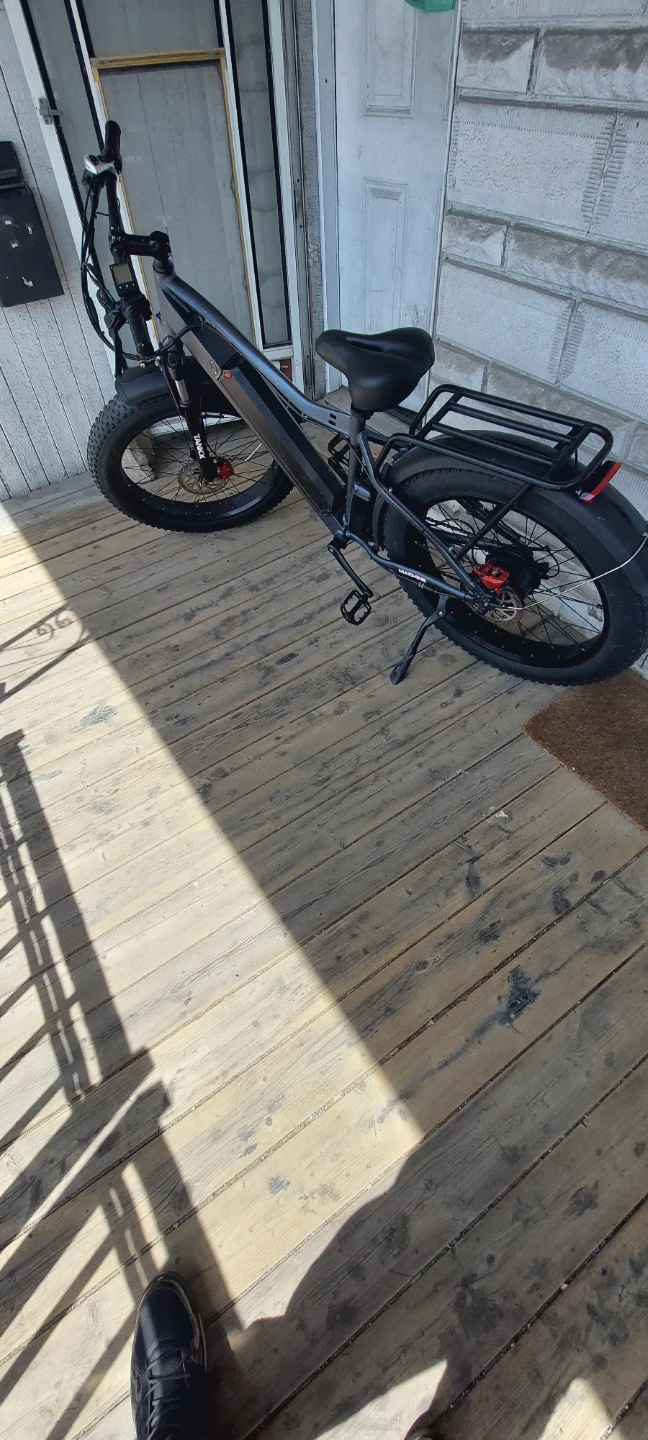 Tankx Fat Tire Electric Bike with Rack - photo 2