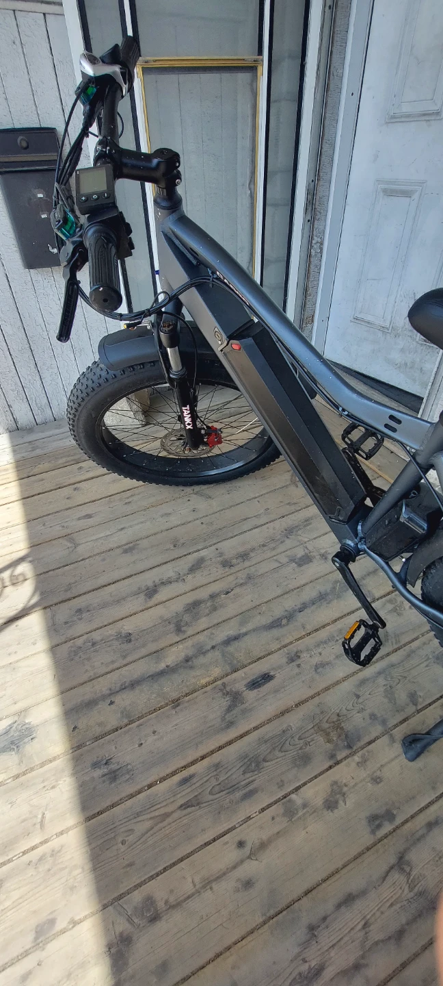 Tankx Fat Tire Electric Bike with Rack - photo 4