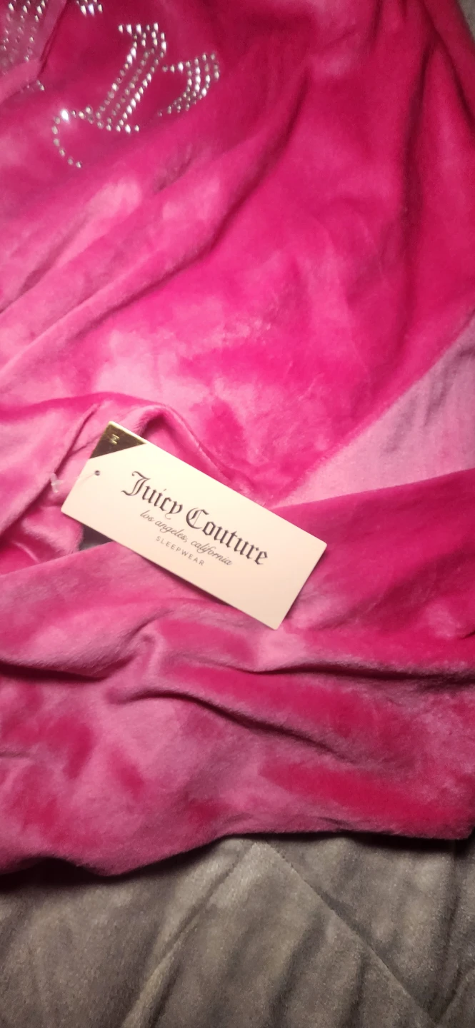 Juicy Couture Pink Velour Hoodie - photo 2