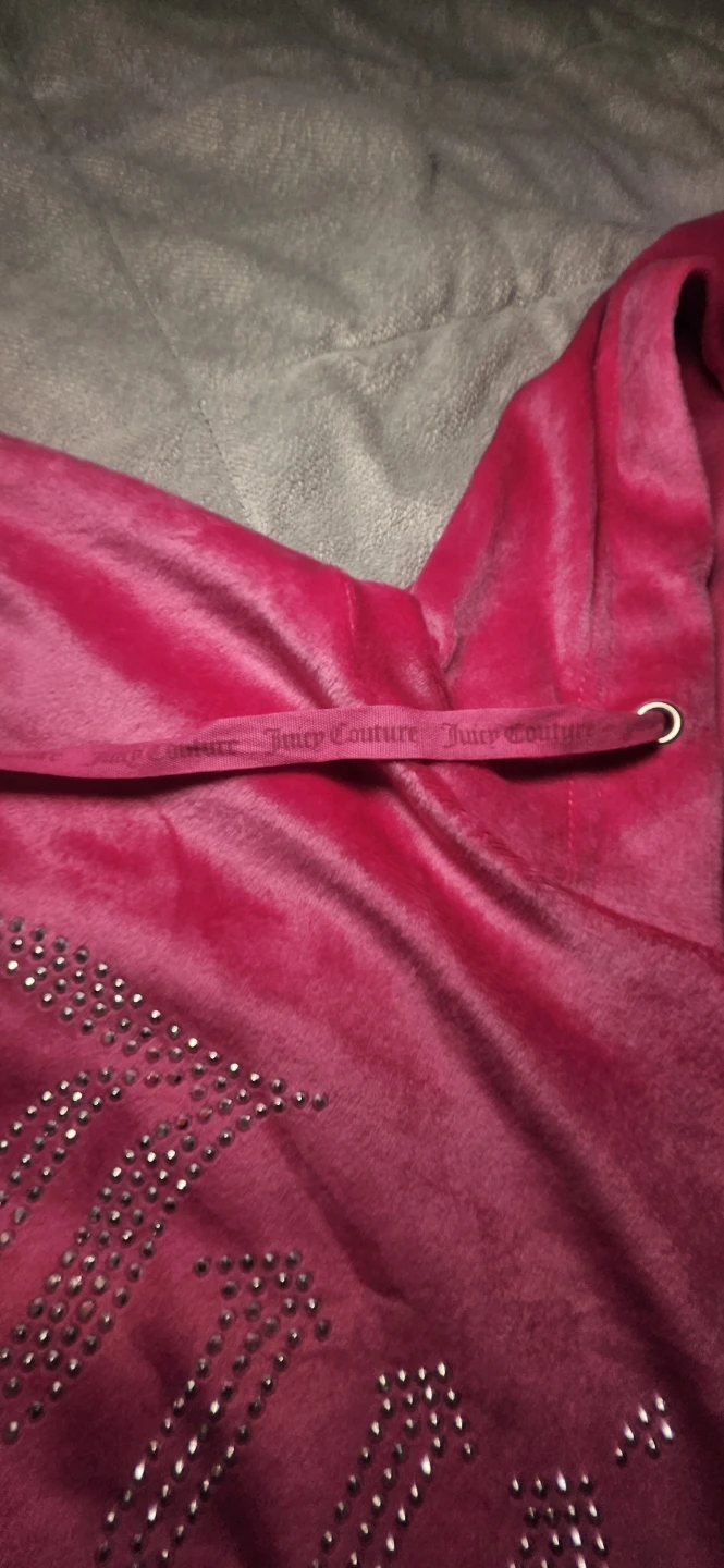 Juicy Couture Pink Velour Hoodie - photo 3