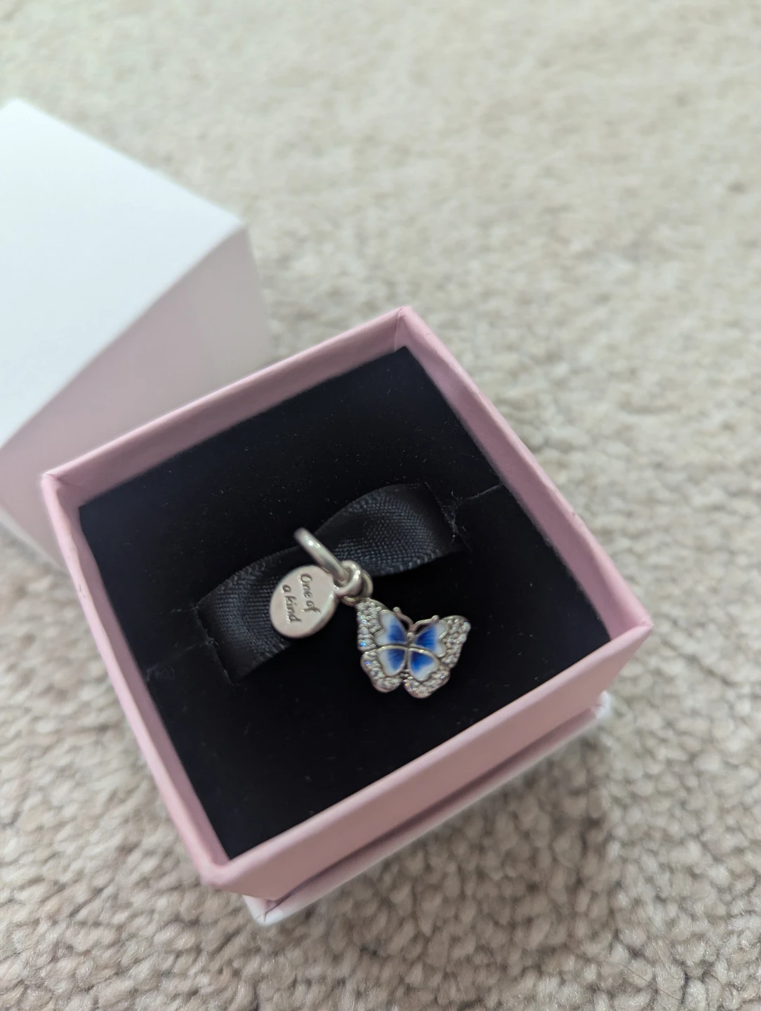 Pandora Blue Butterfly Charm - photo 3