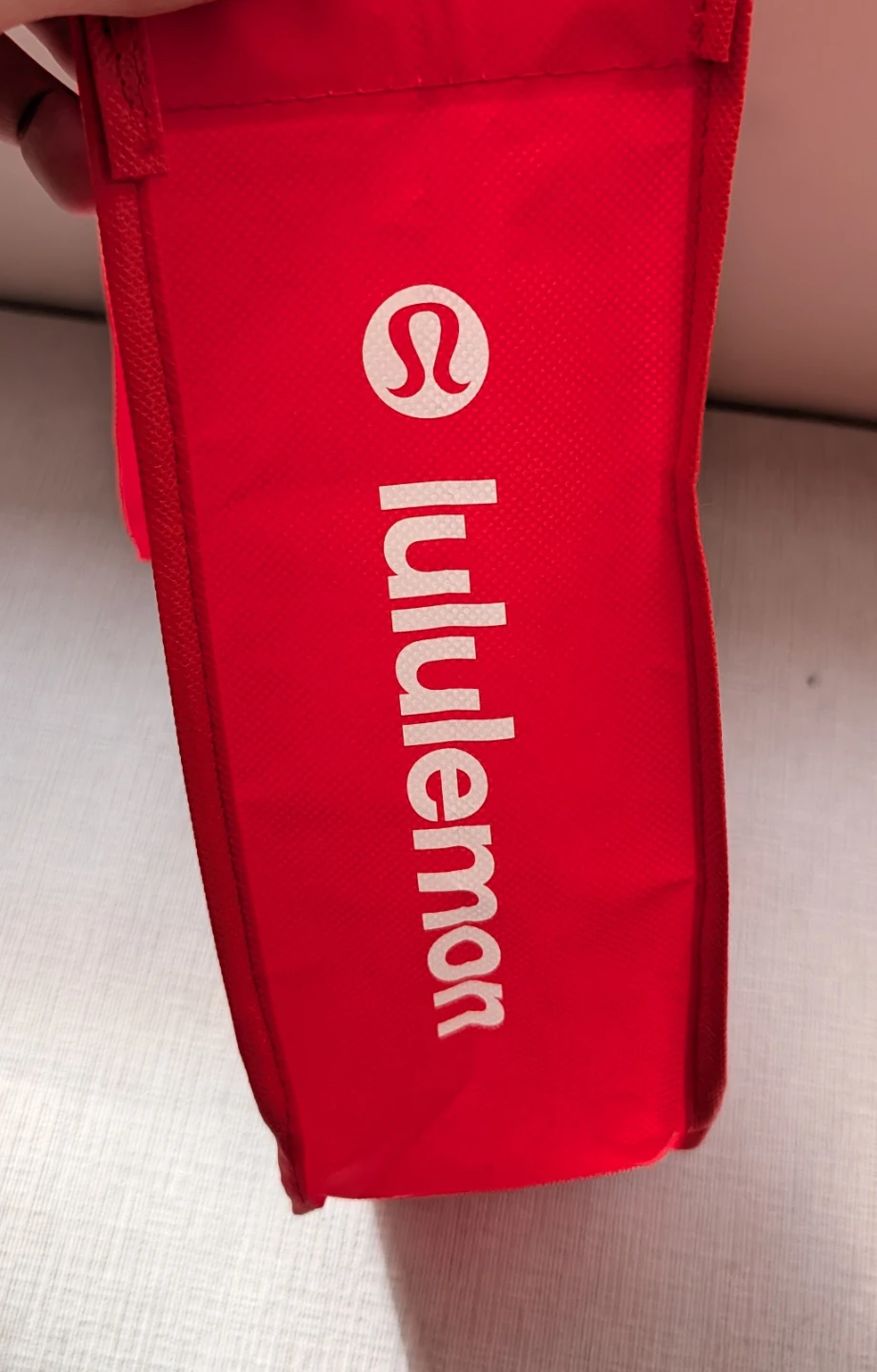 Brand New Lululemon Red "Made to Feel" Tote Bag - photo 2