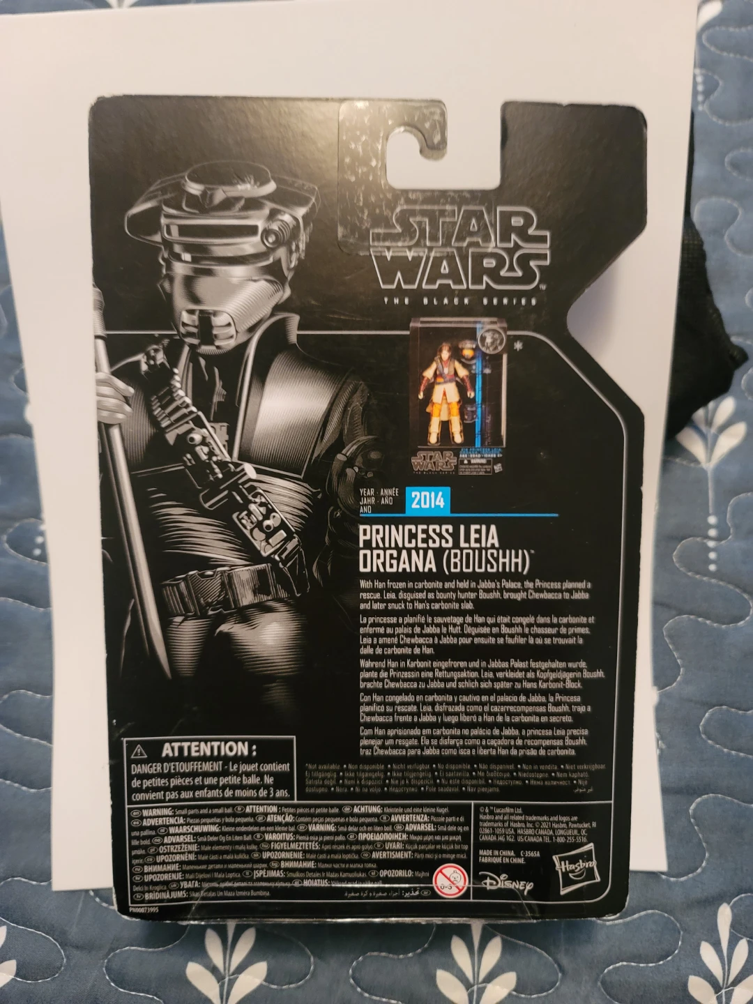 Star Wars The Black Series Princess Leia Organa (Boushh) - photo 3