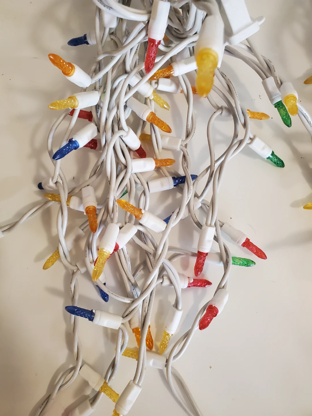 Icicle Multi-colored LED Outdoor Lights...untangled