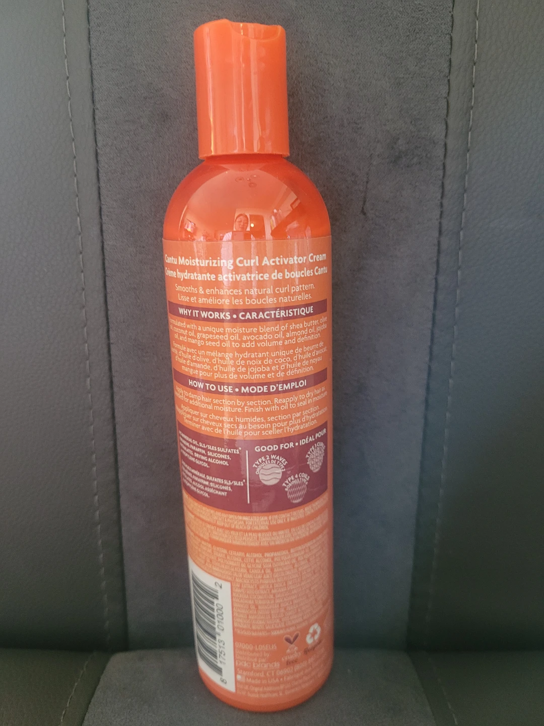 Cantu Shea Butter Moisturizing Curl Activator Cream - 12 oz - photo 2