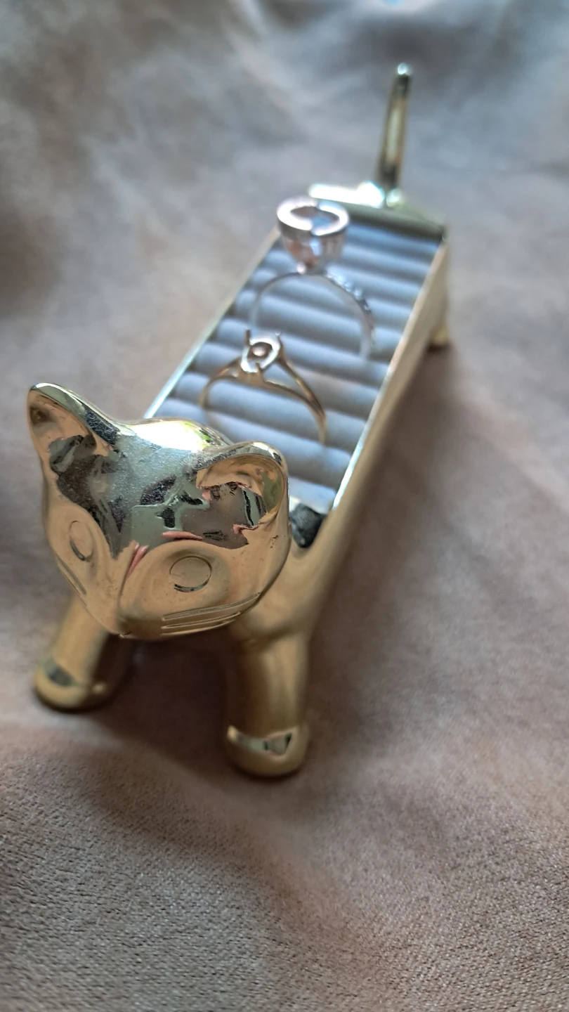 Umbra Brass Cat Ring Holder