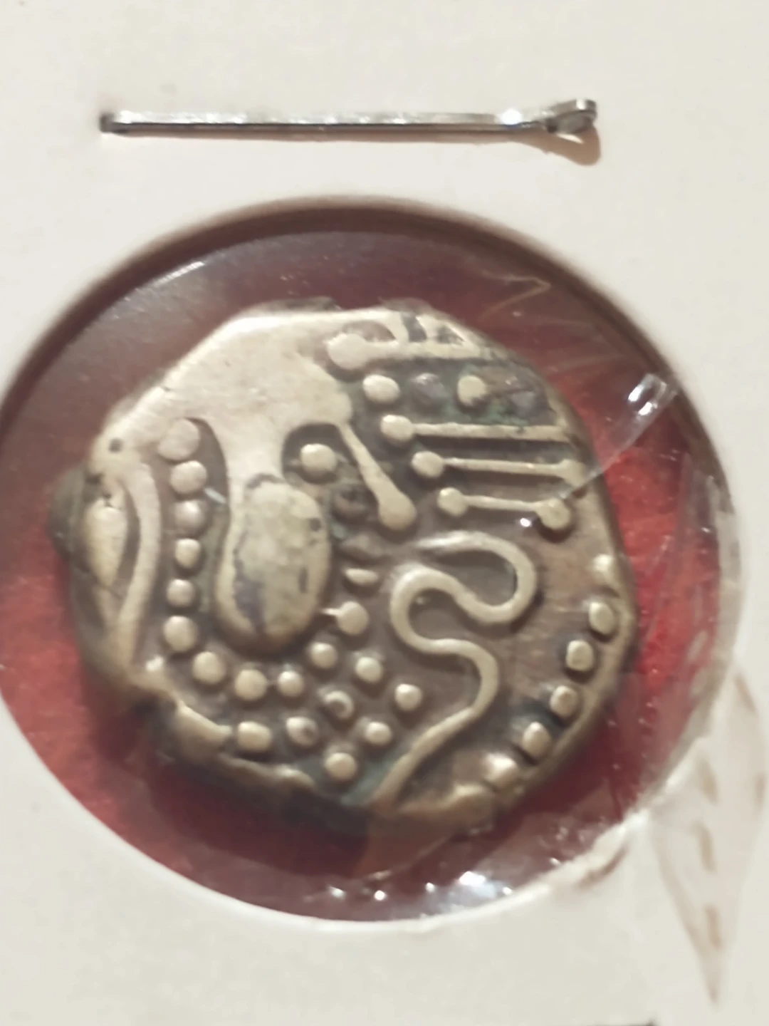 Unattributed Ancient Indian or Indo-Sassanian Silver Coin - photo 2