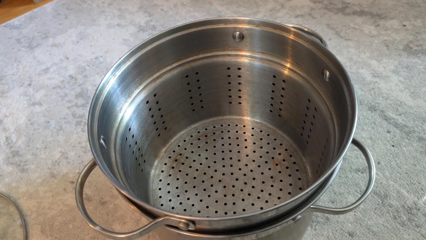 Stainless Steel Steamer Pot with Lid - photo 4