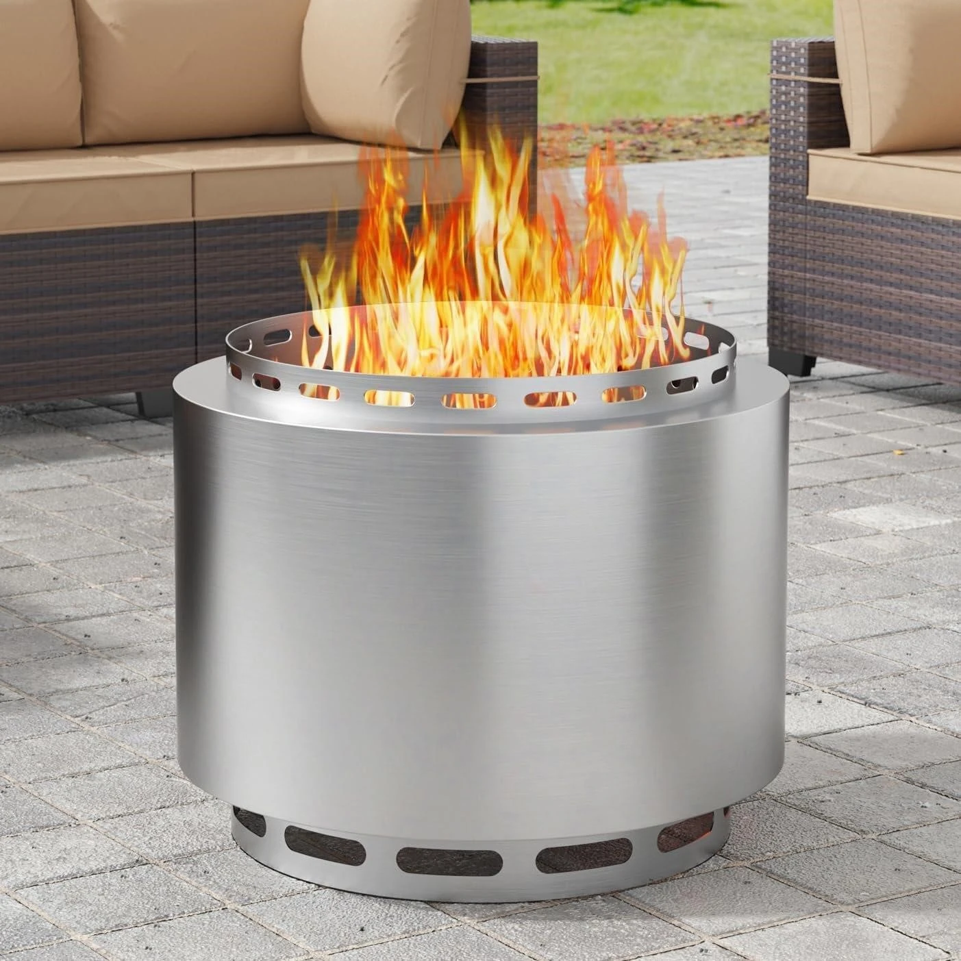 Stainless Steel Smokeless Fire Pit