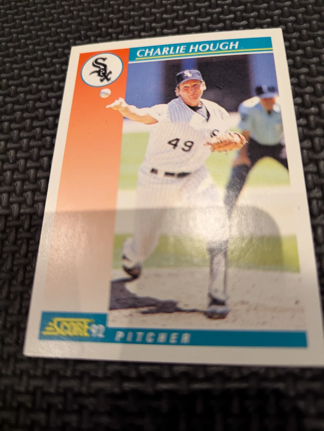 ⚽ 1992 Score Charlie Hough Baseball Card