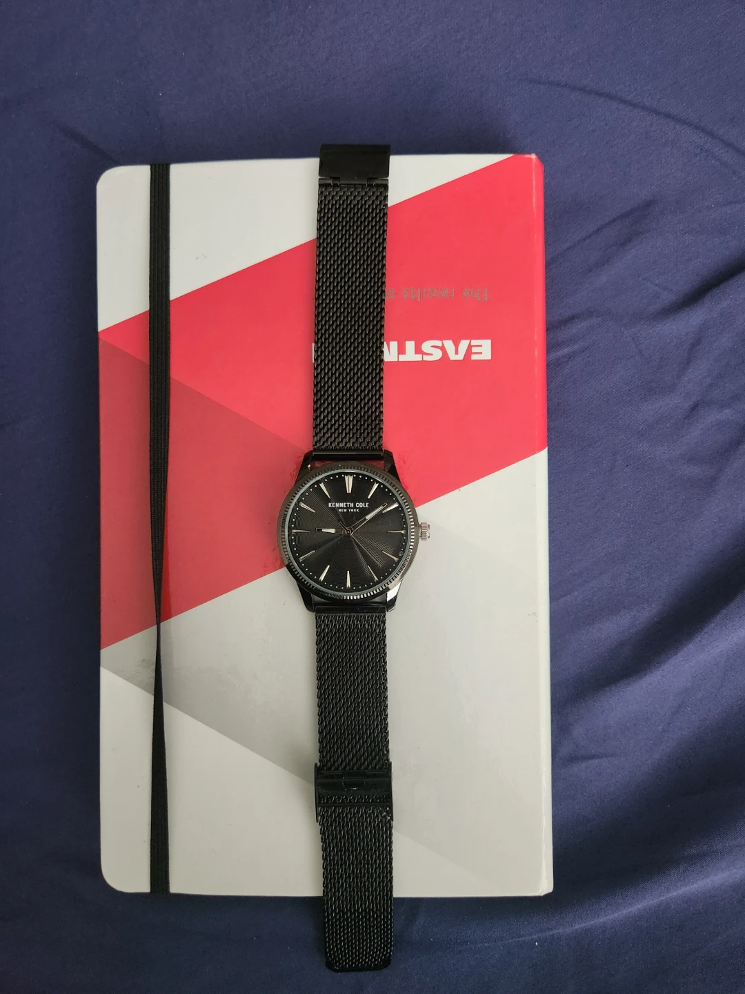 Kenneth Cole Black Mesh Band Watch - photo 3