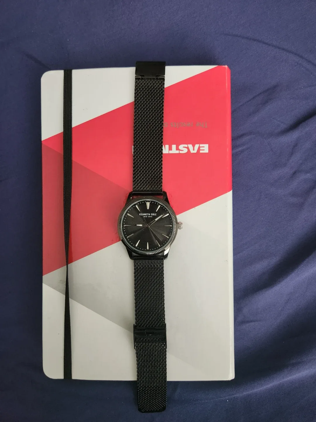 Kenneth Cole Black Mesh Band Watch - photo 3