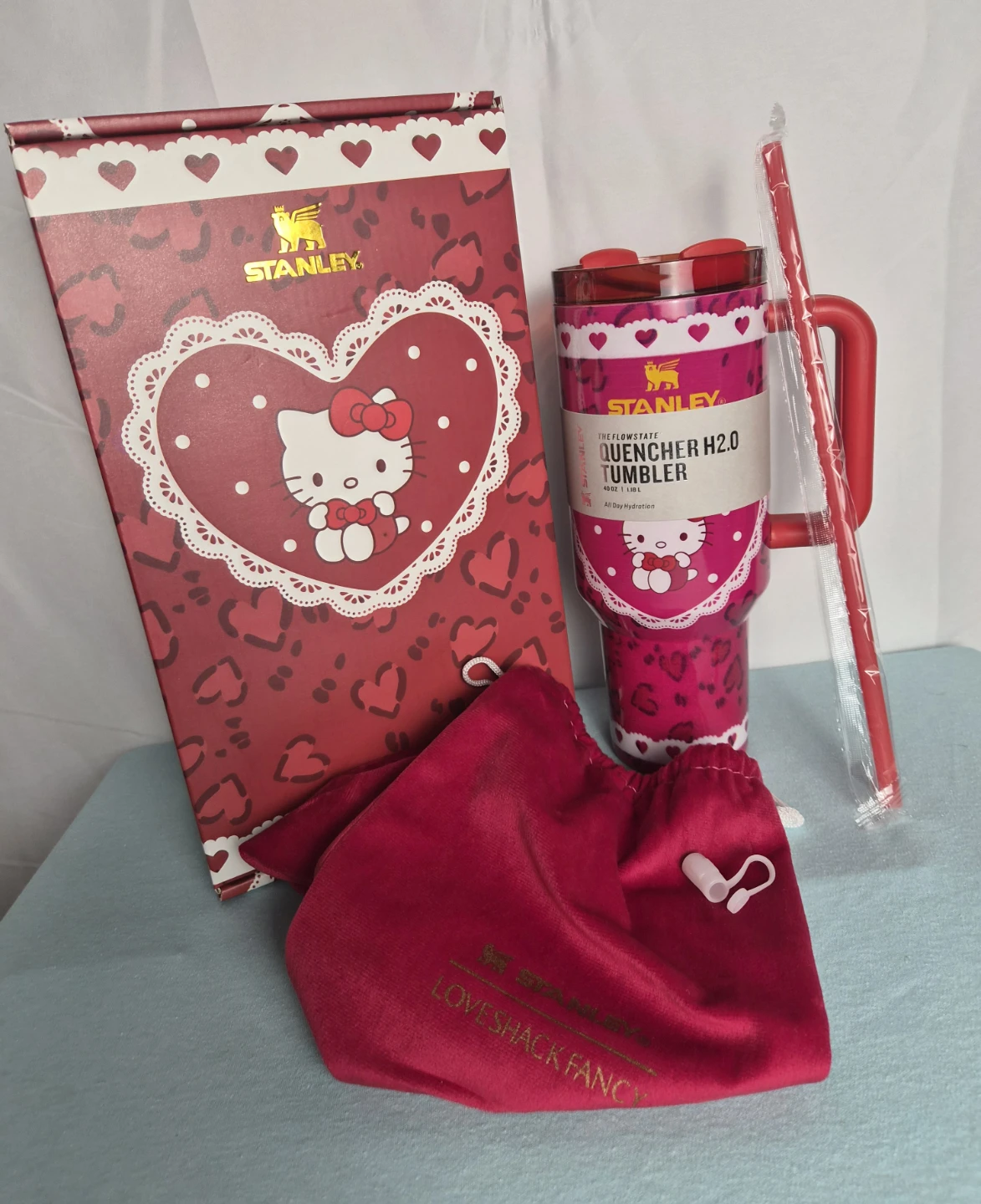 Stanley x LoveShackFancy Hello Kitty Tumbler