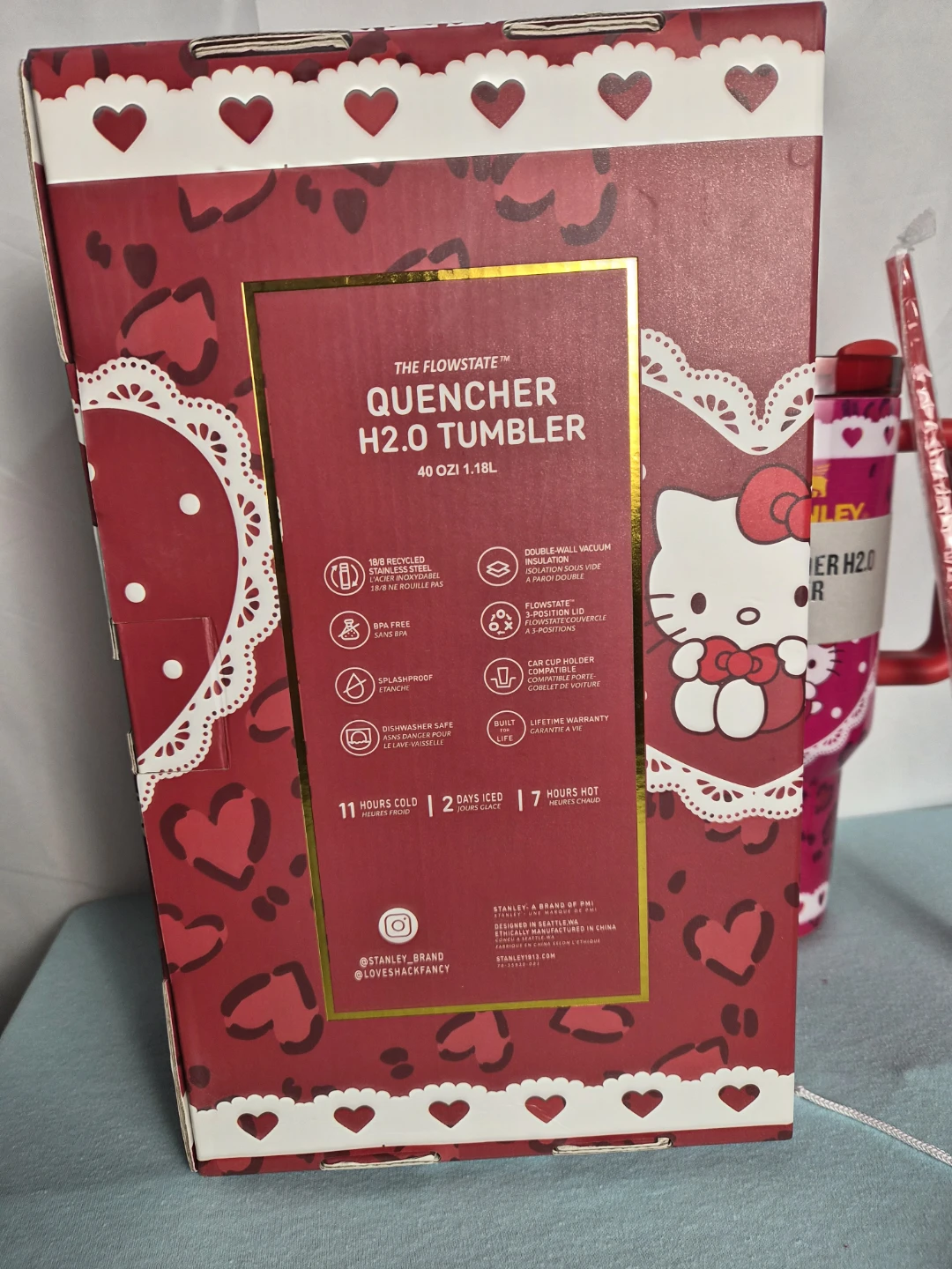 Stanley x LoveShackFancy Hello Kitty Tumbler - photo 3
