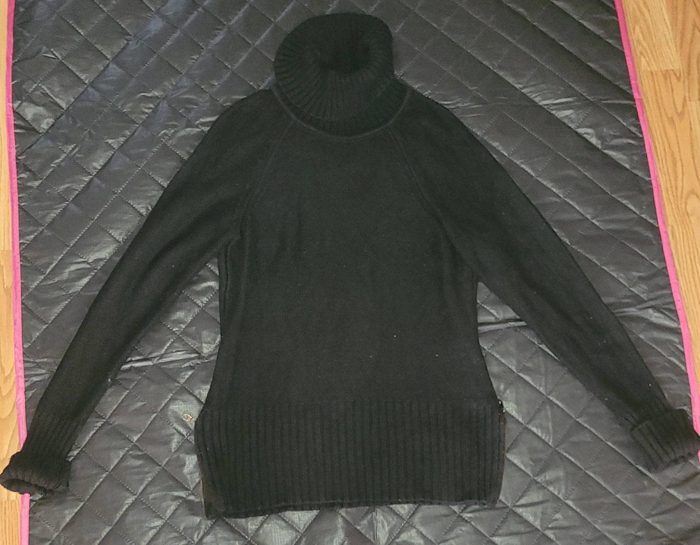 Black Turtleneck Sweater