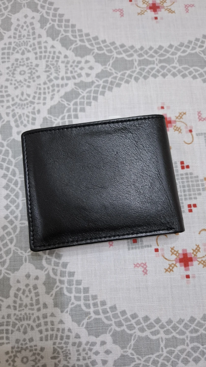 🆕️Vanderbilt Black Leather Bifold Wallet - photo 3