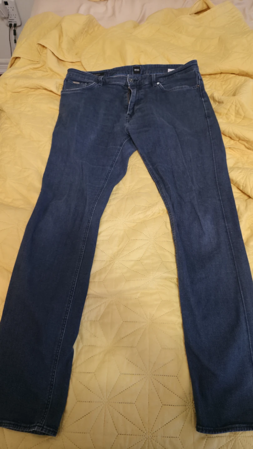 BOSS Hugo Boss Men's Cashmere Touch Denim Jeans