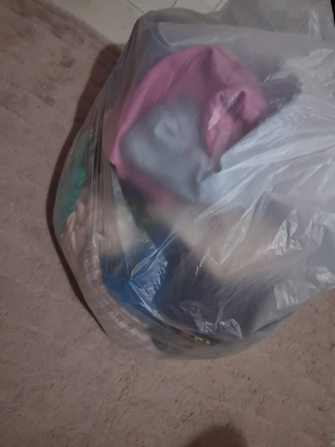 Bag of assorted teen girl clothes
