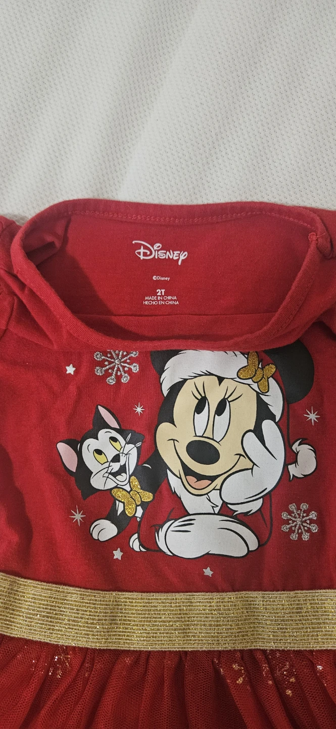 Minnie Mouse Christmas Dress -for Girls 2 years - photo 2