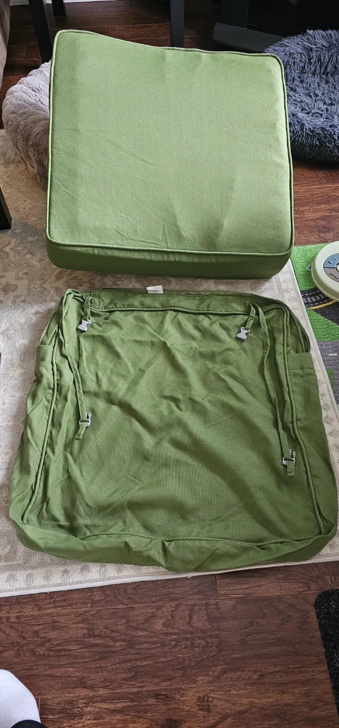 Outdoor cushions, with cover for seat and back - photo 4