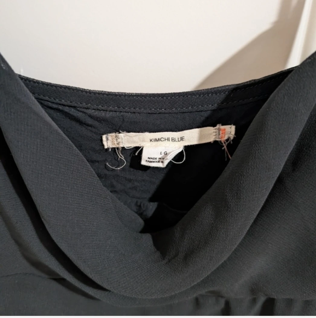 Kimchi Blue Black Layered Midi Dress - photo 3