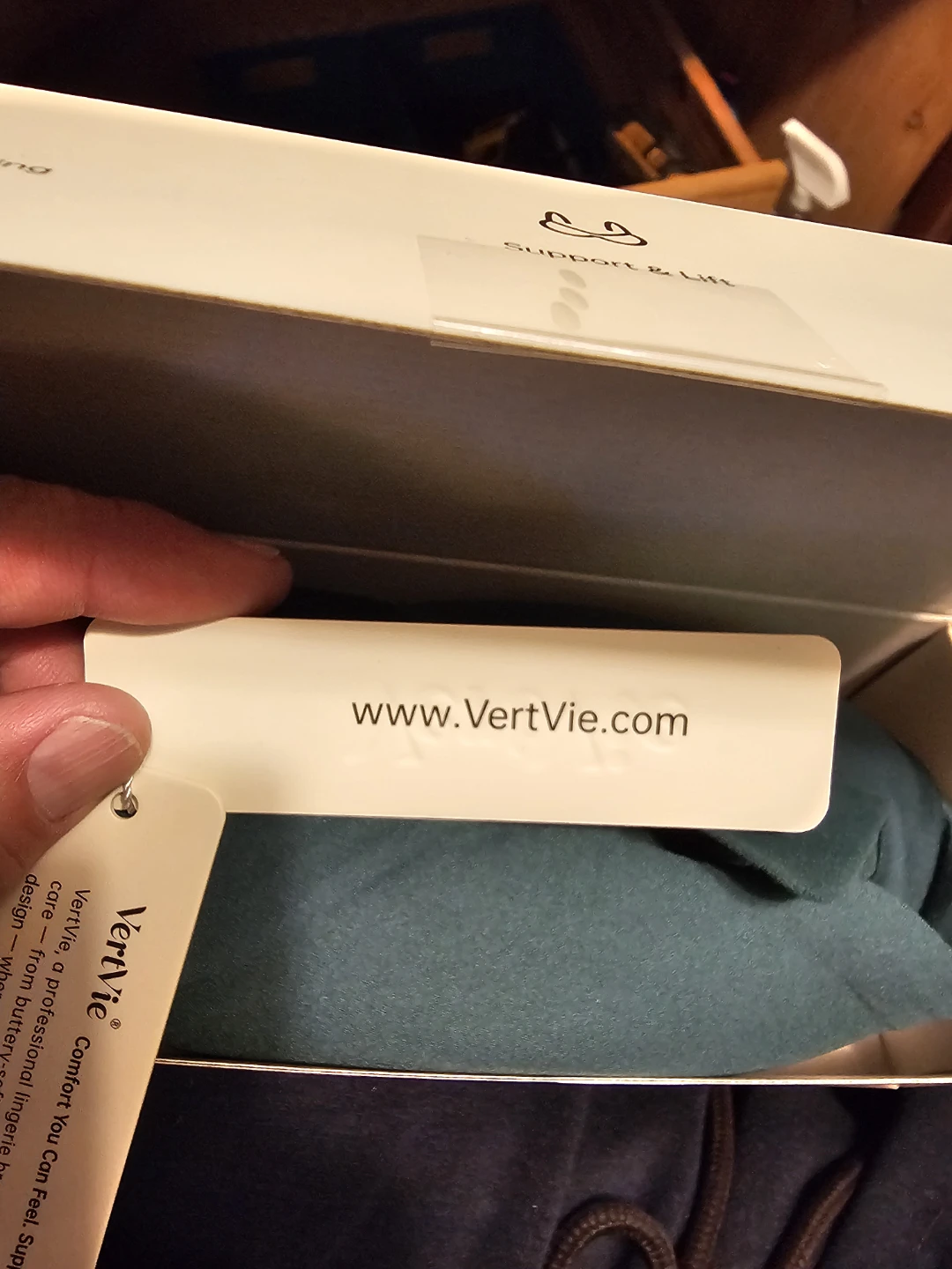 VertVie Women's Seamless Bra Size 38C - photo 3