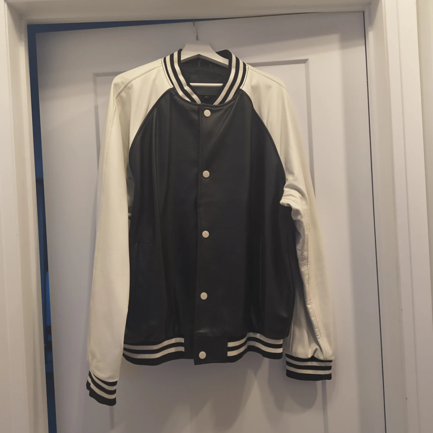 Genuine leather men's jacket - photo 5