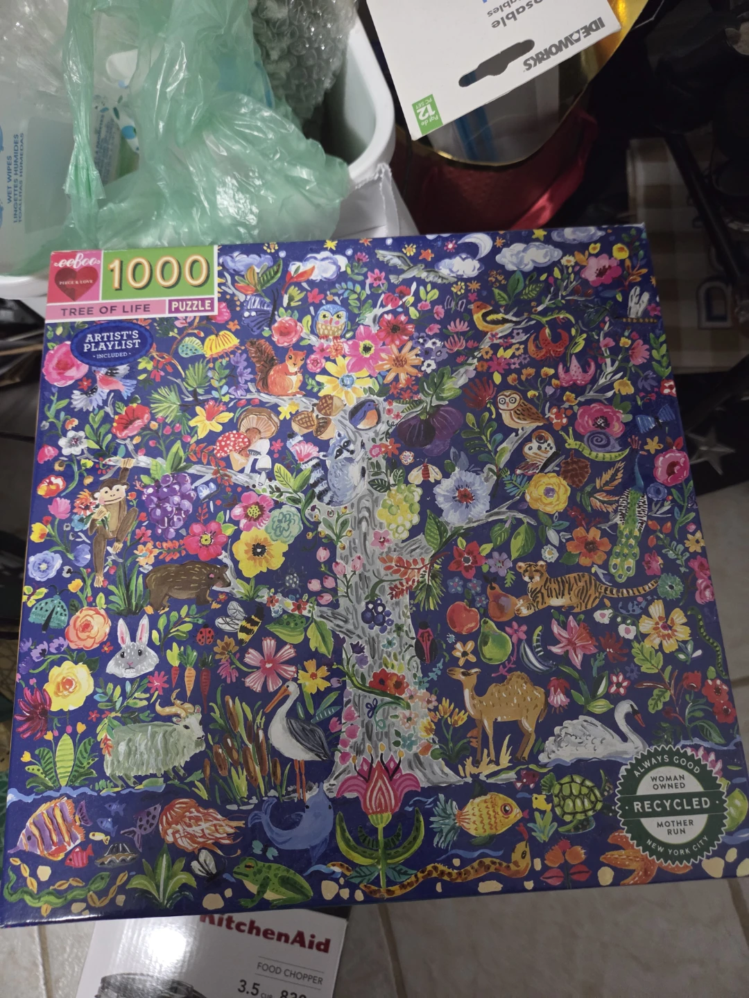 eeBoo Tree of Life 1000 Piece Puzzle