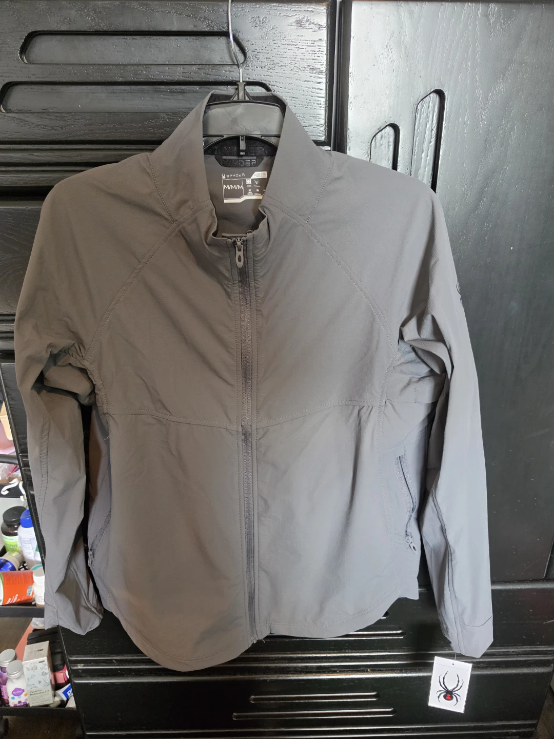Spyder Grey Lightweight Jacket Medium