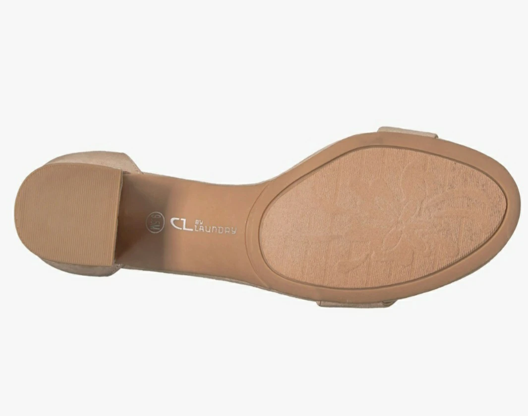 Brand new CL by Laundry Suede Block Heel Sandals - photo 3