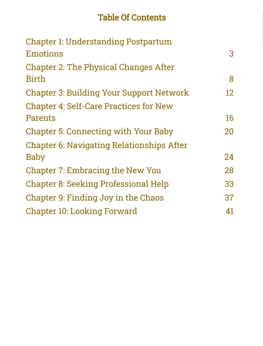 Postpartum parenting book ebook - photo 2