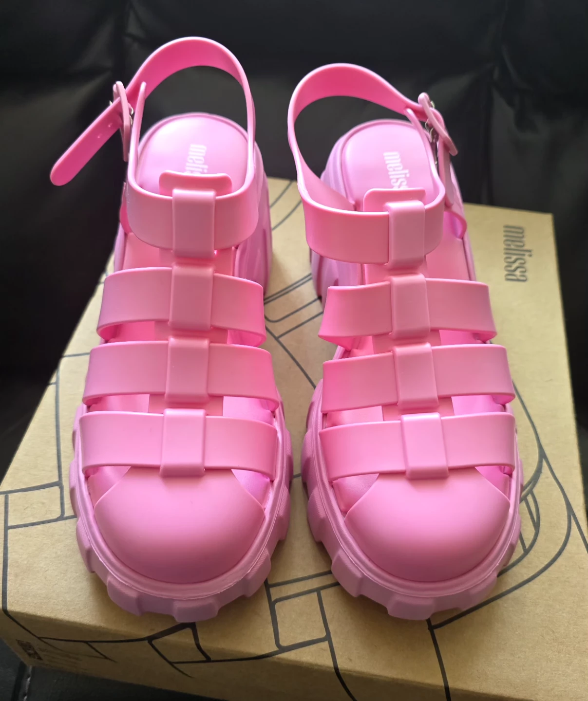Brand new Melissa women sandals Pink Made in Brazil - photo 3