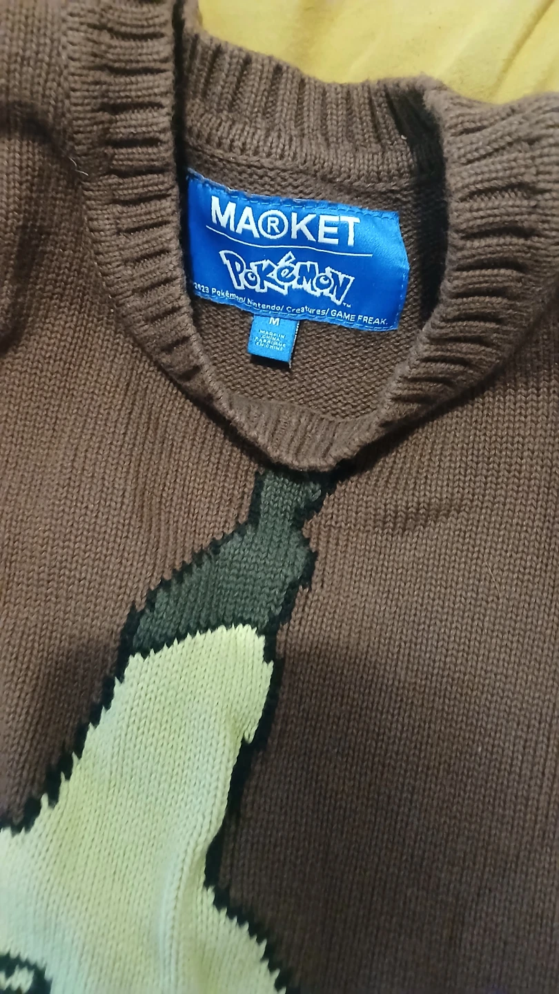 MARKET Pokemon Mimikyu Sweater Size M - photo 3