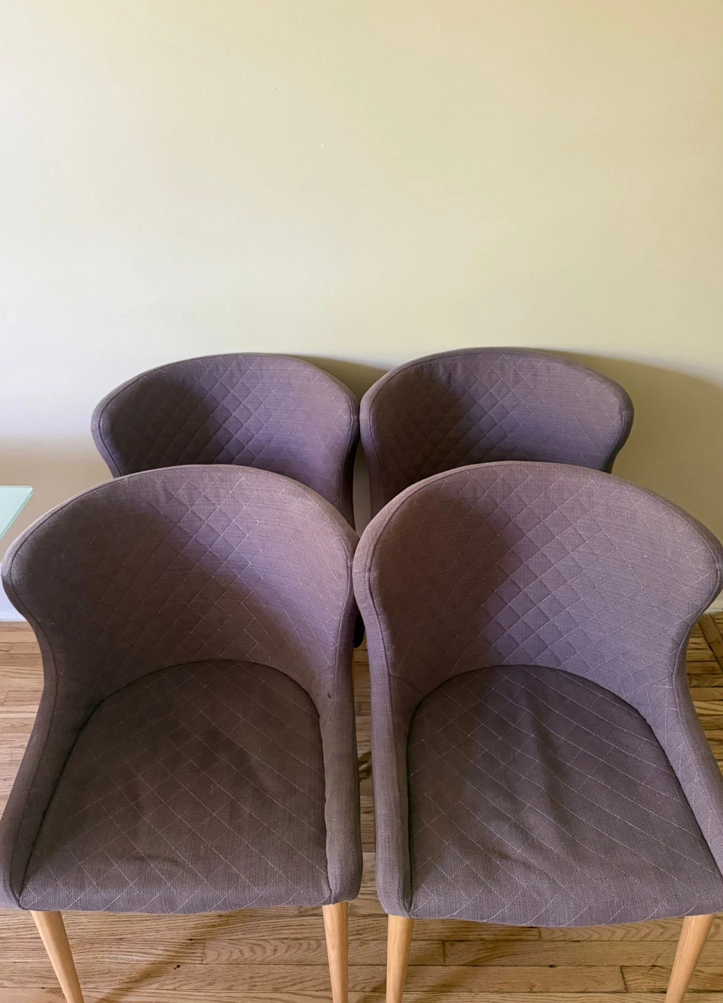 Set of 5 Upholstered Dining Chairs - photo 3