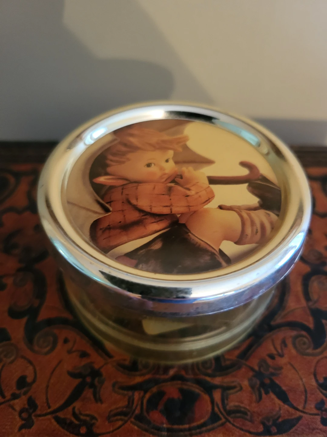 MAPSA Edelweiss Swiss Musical Movement Music Box