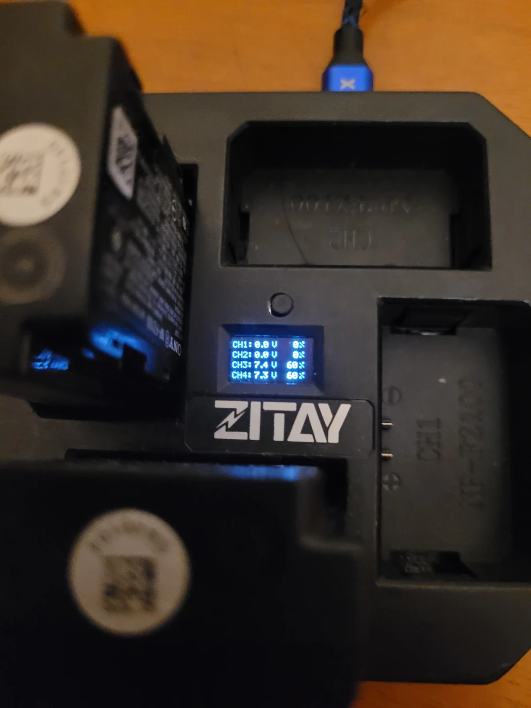 Zitay Dual Battery Charger with 2 Sony NP-FZ100 Batteries