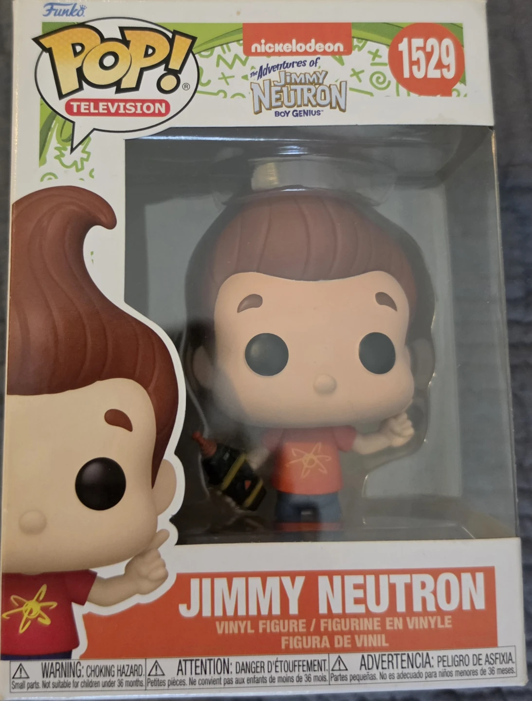 Funko Pop! Jimmy Neutron Vinyl Figure 1529