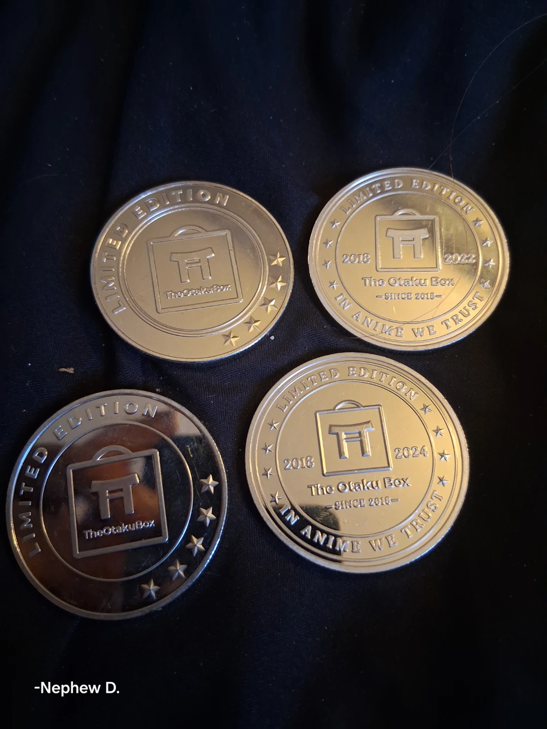 Anime Limited Edition Metal Coins - photo 2