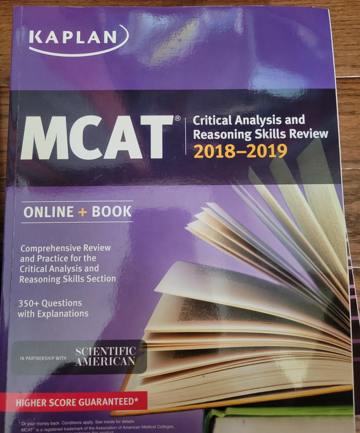 Kaplan MCAT Subject Review Books 2018-2019 - photo 3