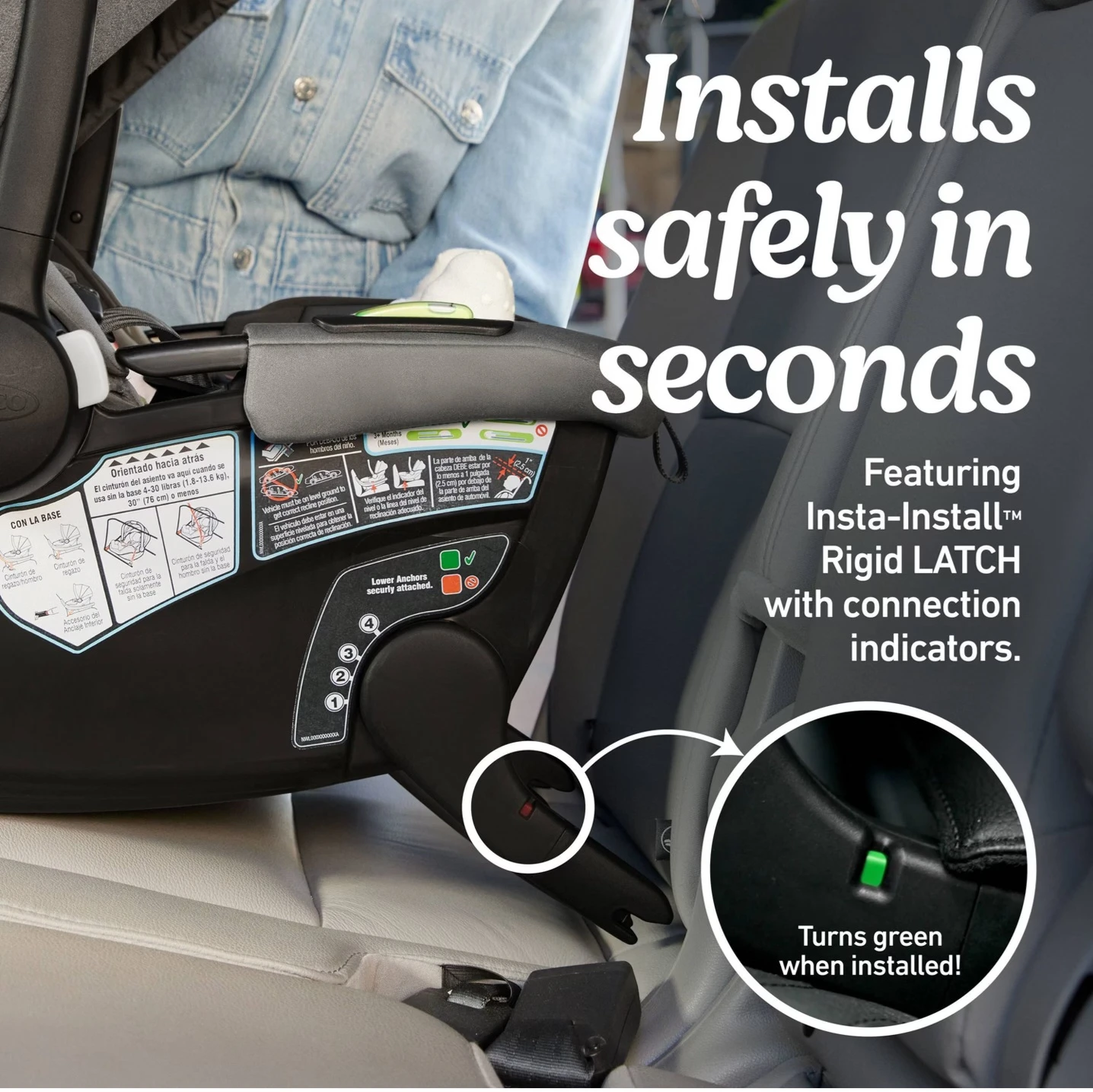 **NEW** Graco GoMax Infant Car Seat with Ridge Latch and Base - photo 4