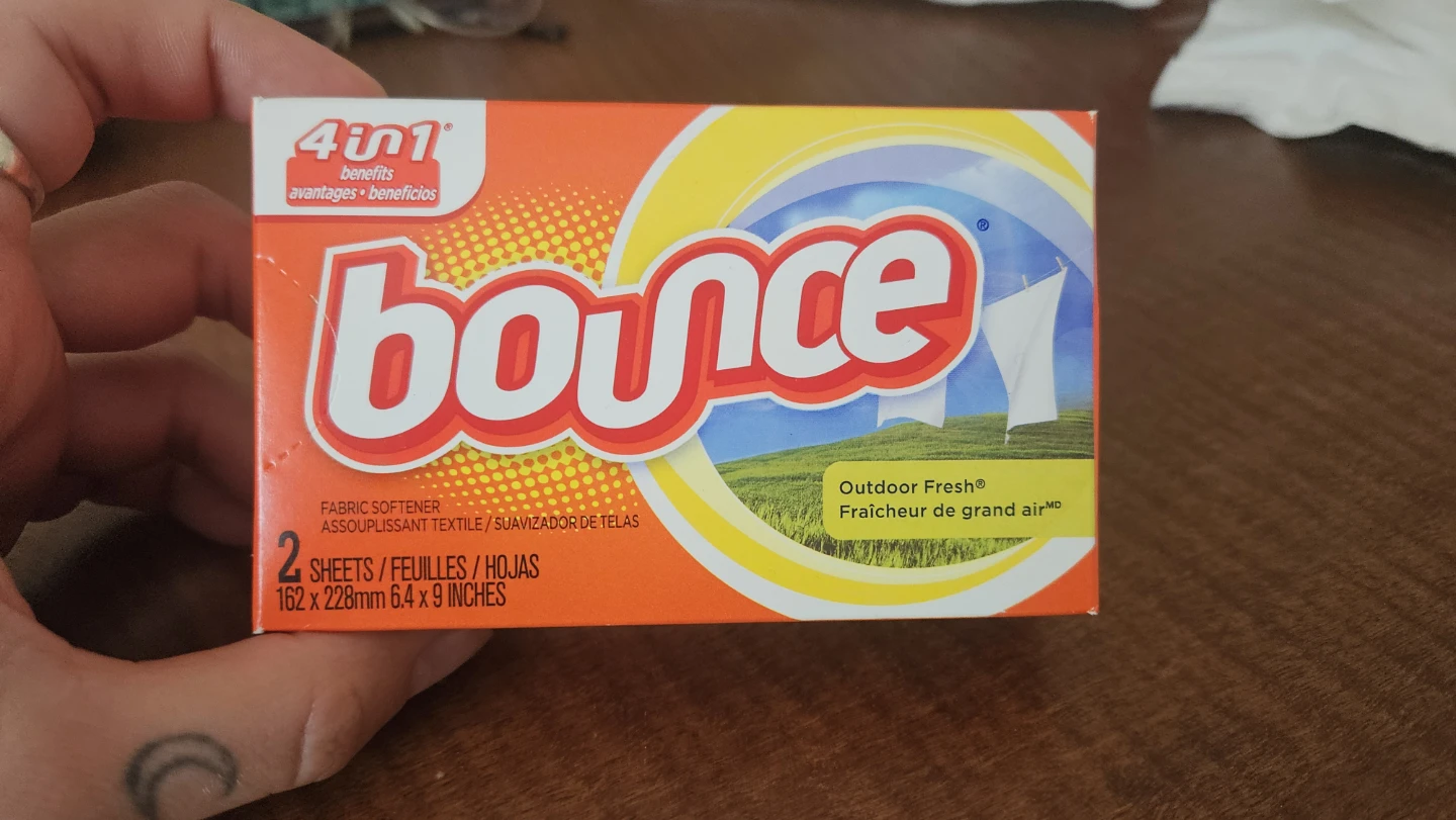 Bounce Outdoor Fresh Fabric Softener Sheets