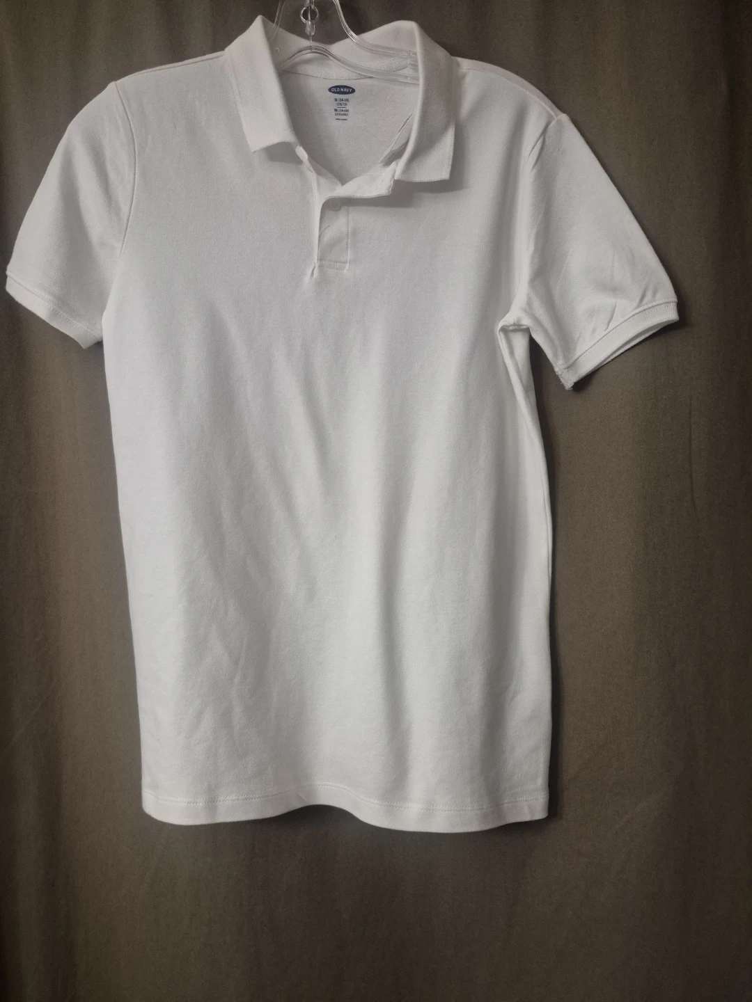BNWT - Youth Old Navy White Polo Shirt - photo 2
