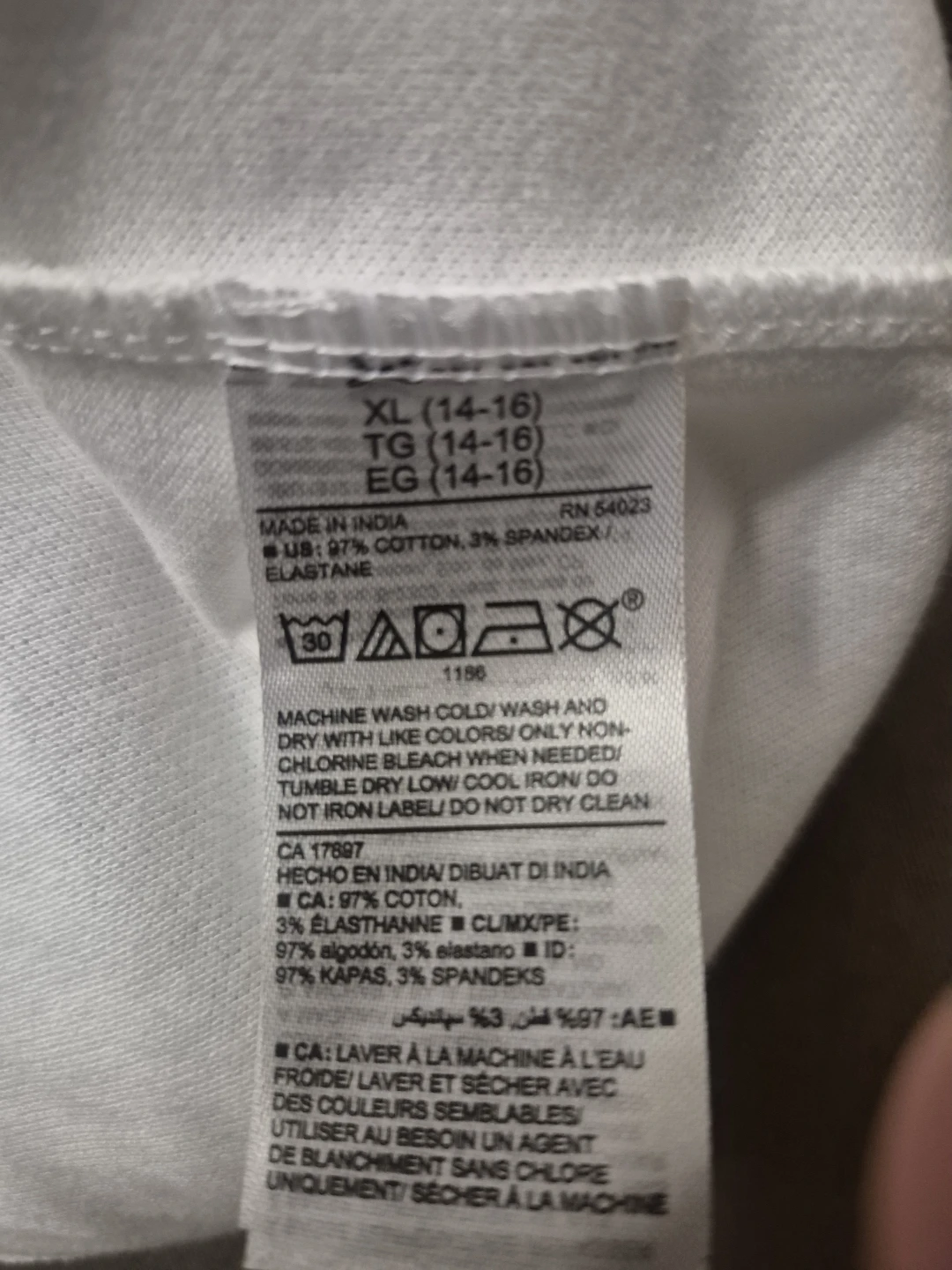 BNWT - Youth Old Navy White Polo Shirt - photo 4