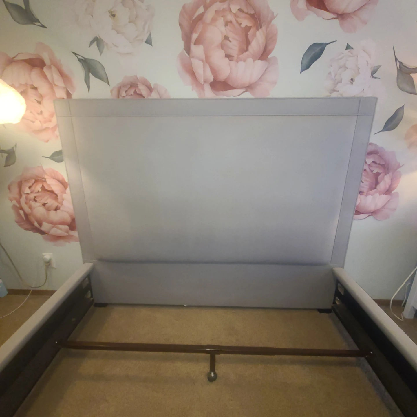 Crate and barrel queen bedframe - photo 2