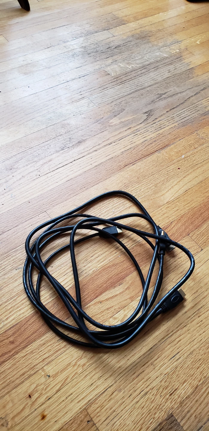 Black HDMI Cable 6 feet - photo 2